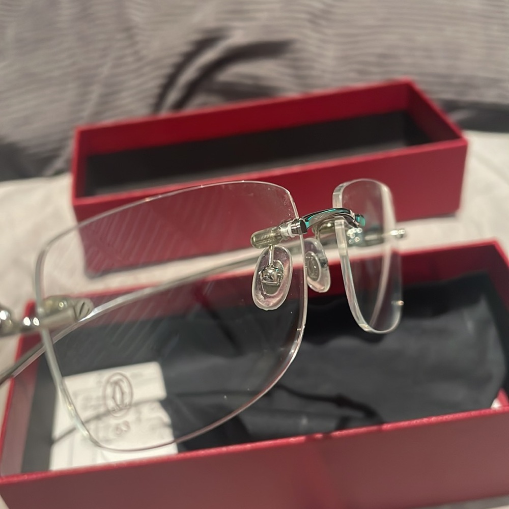 Jaguar frame Cartier Glasses - Picture 6 of 6